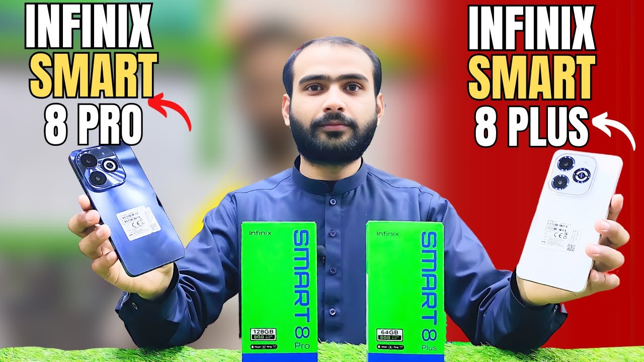 Infinix Smart 8 Plus and Pro Price in Pakistan February 2024
