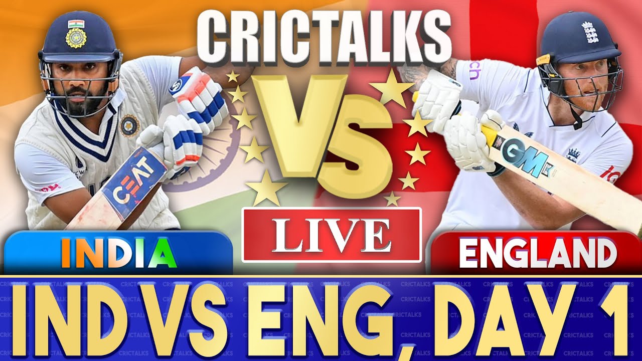 India vs England 4th Test Live Streaming
