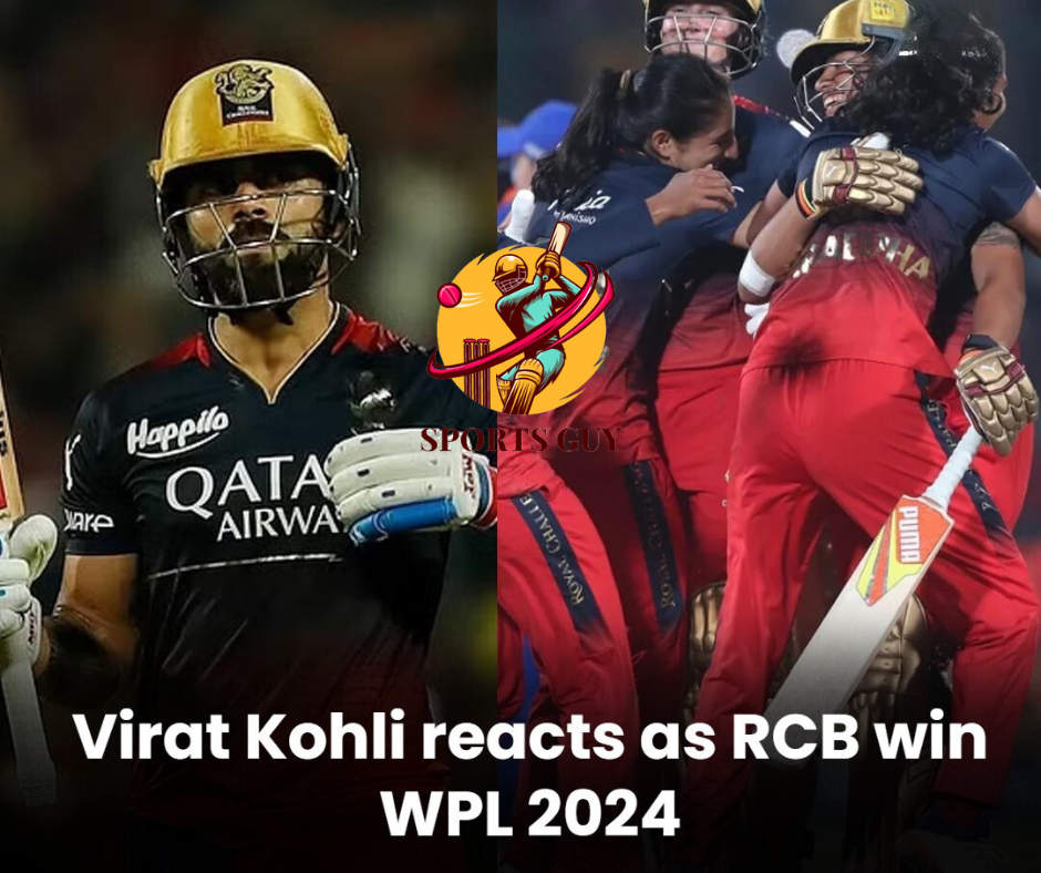 Virat Kohli reacts as RCB win WPL 2024